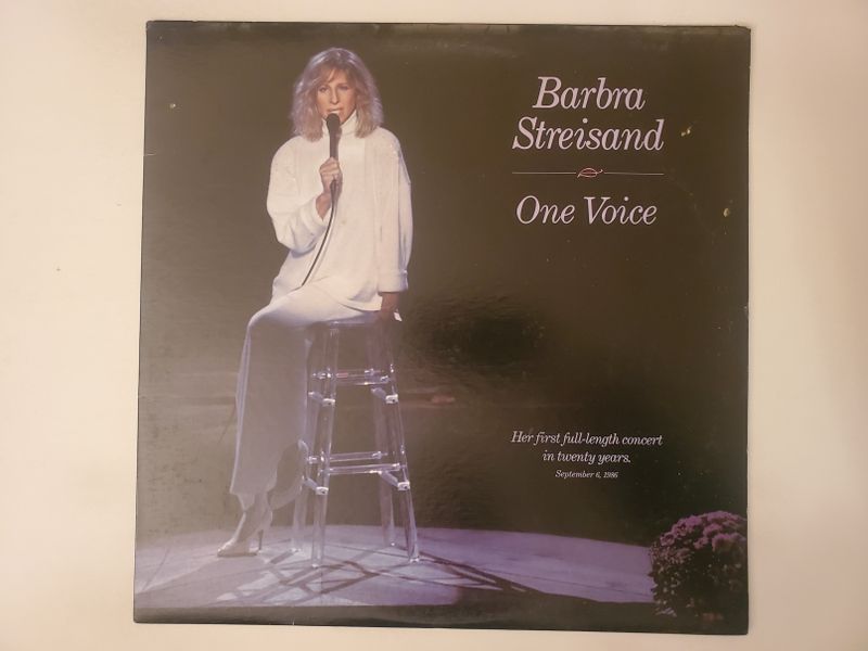 Barbra Streisand One Voice vinyl record